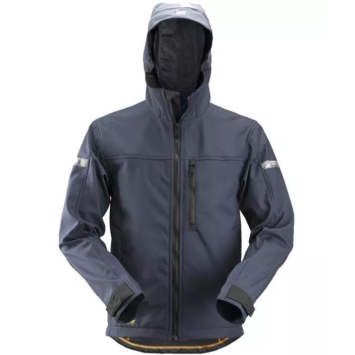 Snickers AllroundWork softshell jacket 1229, Marine Blue/Black, large image number 0