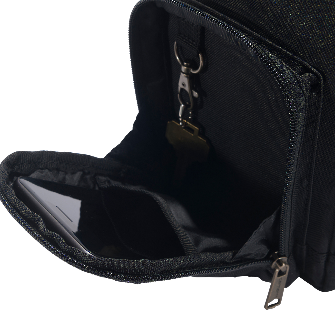 Carhartt Crossbody v&auml;ska, Black, Black, large image number 5