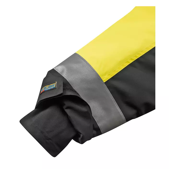 Blåkläder Vinter work jacket, Yellow/Black, large image number 4
