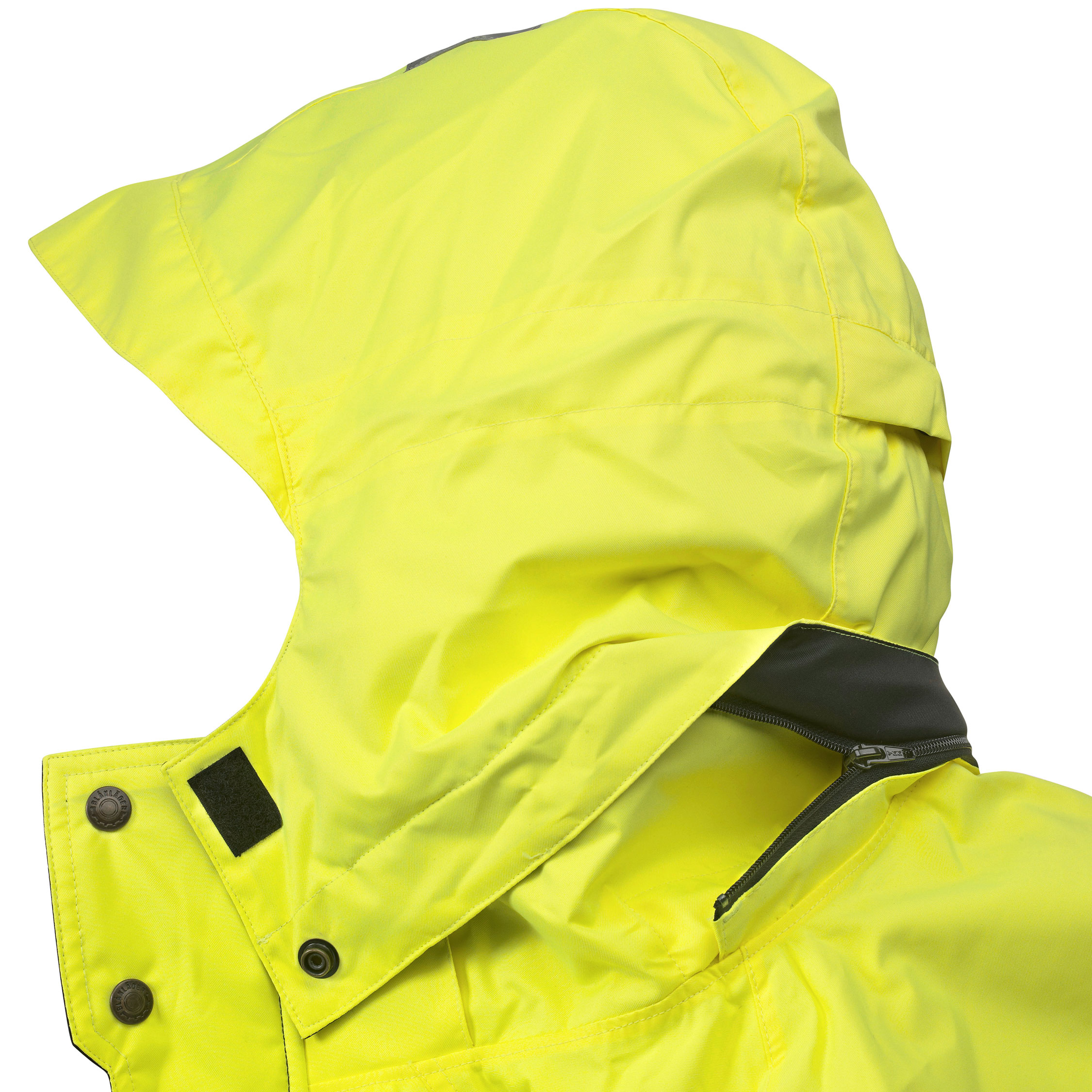 Bl&aring;kl&auml;der Vinter work jacket, Yellow/Black, large image number 4