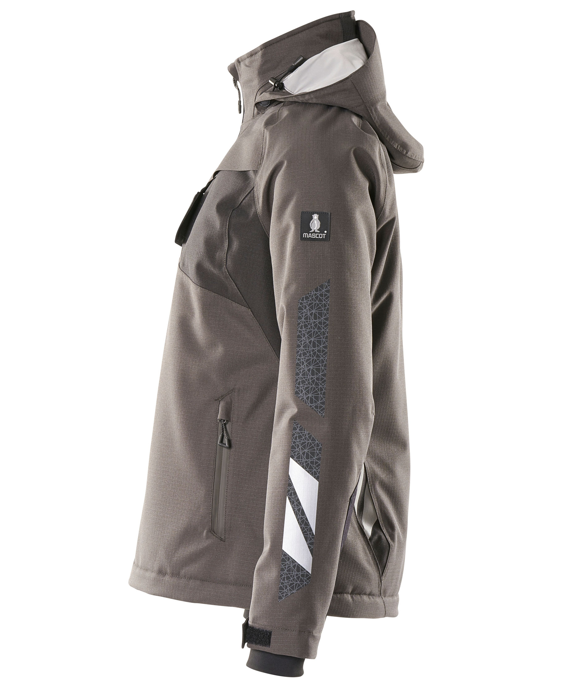 Mascot Accelerate women's winter jacket, Dark Anthracite/Black, large image number 3