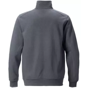 Fristads sweatshirt half zip 7607, Mørkegrå