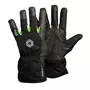 Tegera 519 winter work gloves, Black/Green