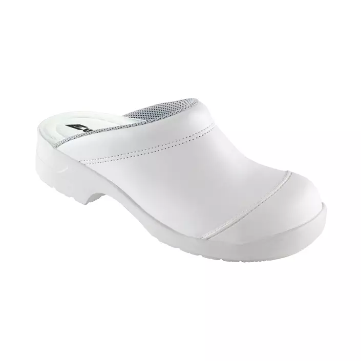 Euro-Dan Flex safety clog without heel cover SB, White, large image number 0