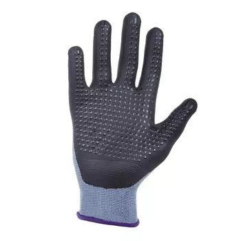 Kramp 1.007 work gloves with dots, Blue/Black