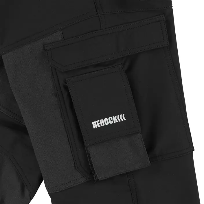 HEROCK Faro Arbeitshose full stretch, Black, large image number 5