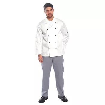 Portwest C834 chefs jacket, White