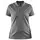 Craft Core Unify women's polo shirt, Dark Grey Melange, Dark Grey Melange, swatch