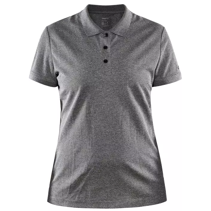 Craft Core Unify women's polo shirt, Dark Grey Melange, large image number 0