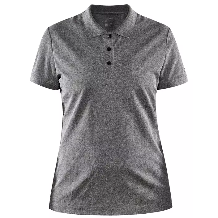 Craft Core Unify women's polo shirt, Dark Grey Melange, large image number 0