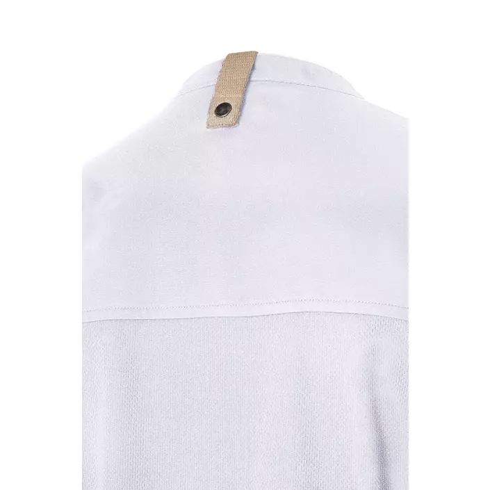 Karlowsky Green-Generation short sleeved chefs jacket, White, large image number 5