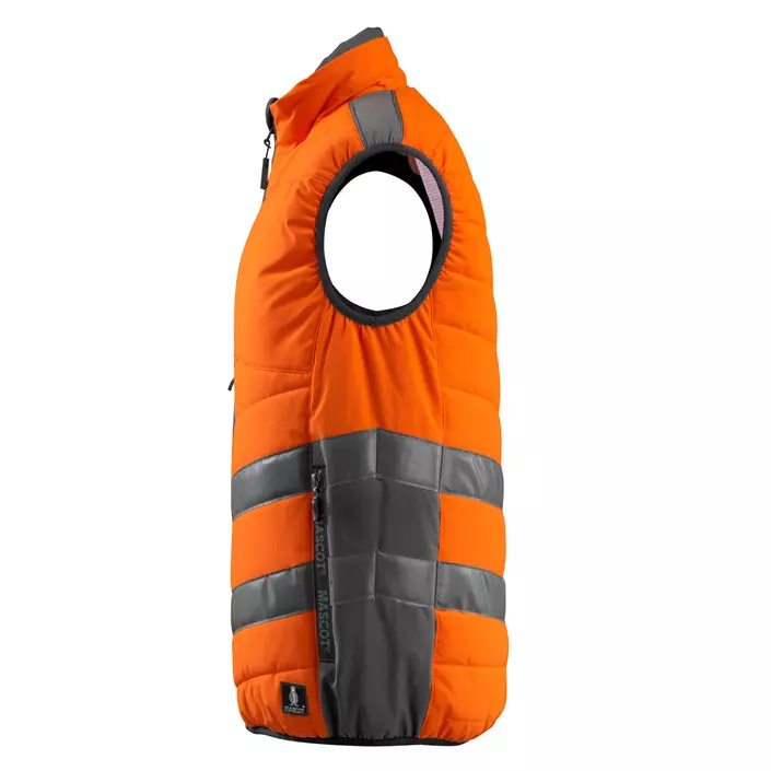 Mascot Safe Supreme Grimsby vadderad väst, Varsel Orange/Mørk antracit, large image number 1