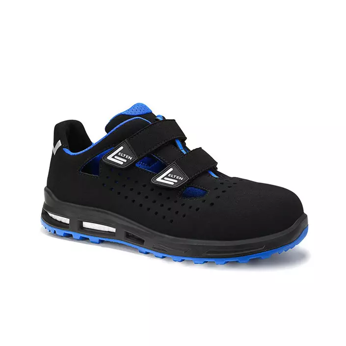 Elten Impulse XXT Blue Easy safety sandals S1, Black/Blue, large image number 0