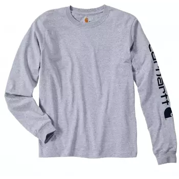 Carhartt langärmliges T-Shirt, Grau Melange