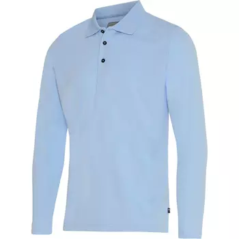 Pitch Stone long-sleeved polo shirt, Light blue