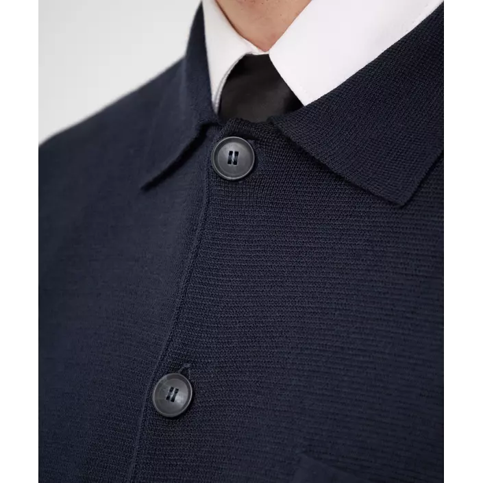 Clipper Manchester cardigan with buttons, Dark navy, large image number 3