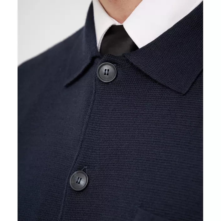 Clipper Manchester cardigan med knapper, Dark navy, large image number 3