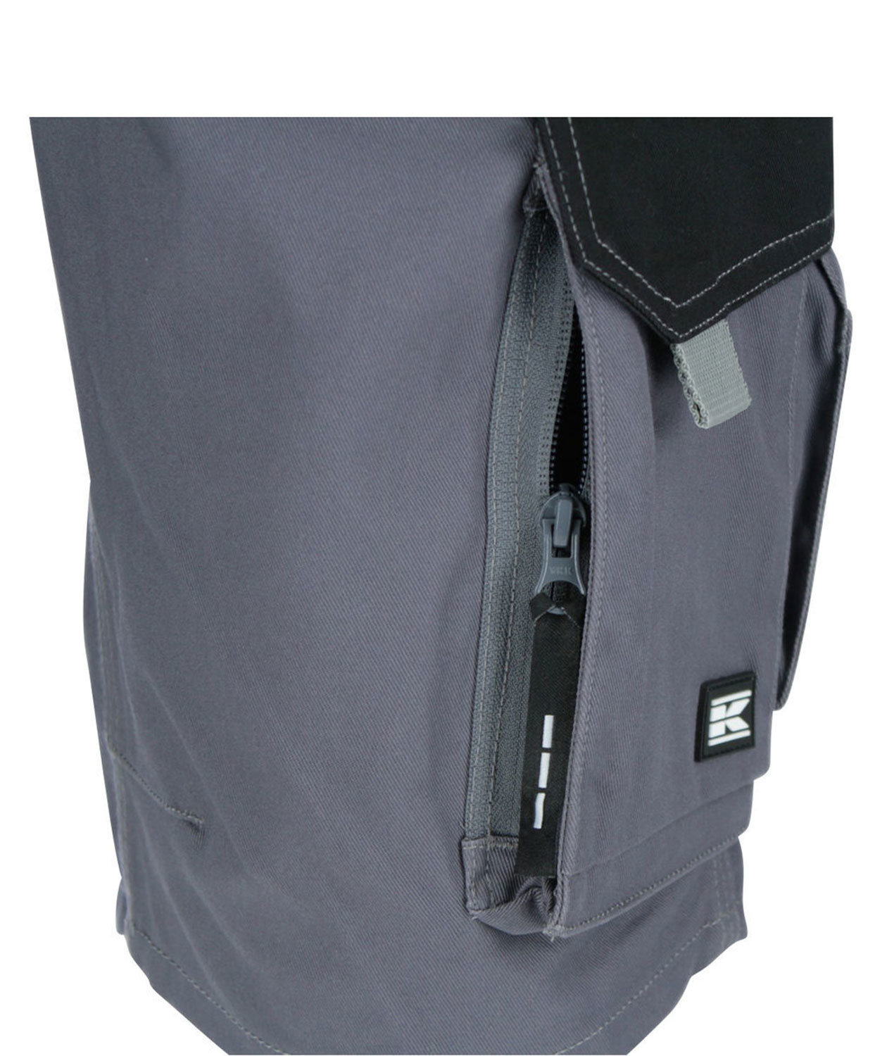 Kramp Original shorts, Gr&aring;/Svart, large image number 2