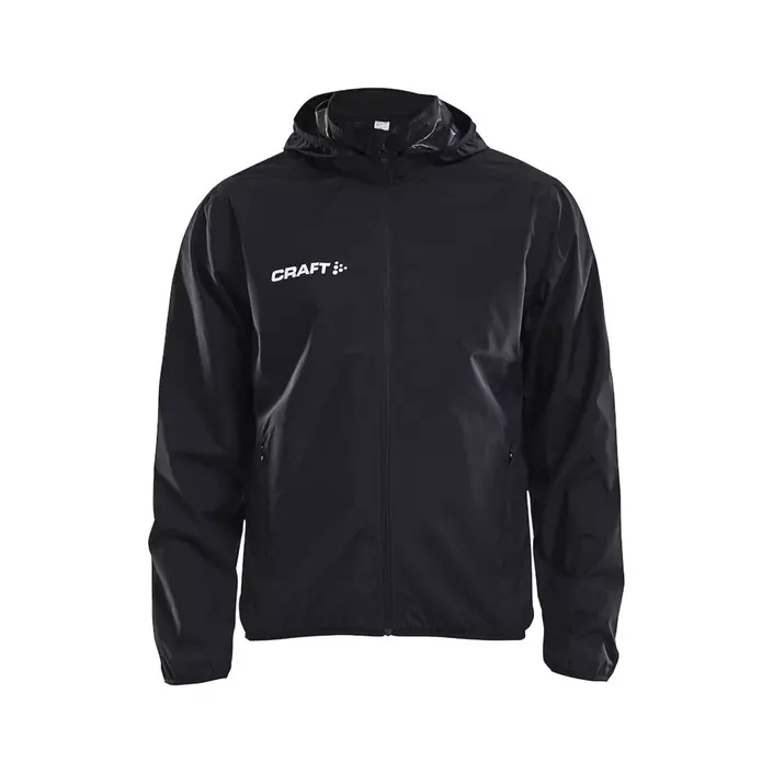 Craft rain jacket, Black, large image number 0