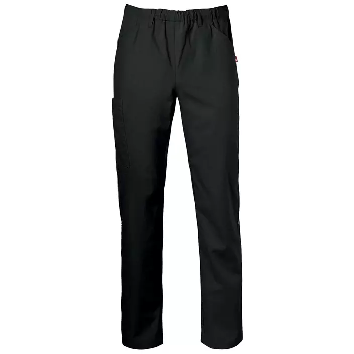 Smila Workwear Abbe  trousers, Black, large image number 0