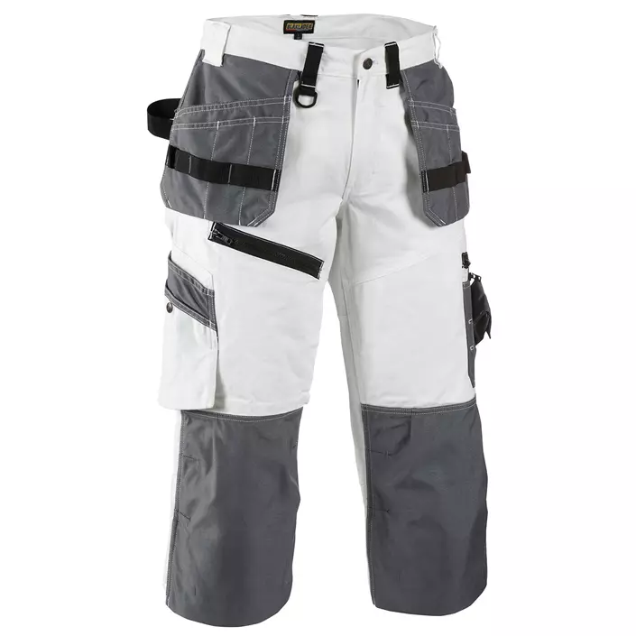 Blåkläder craftsman knee pants X1500, White/Grey, large image number 0