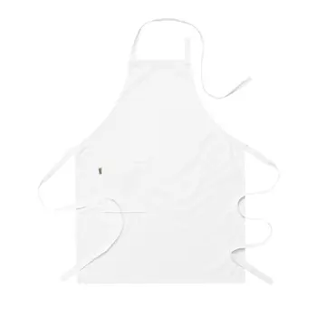 Segers 5986 bib apron, White