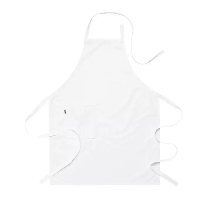 Segers 5986 bib apron, White, White, large image number 0