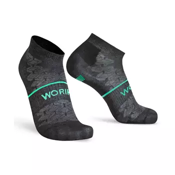 Worik Thil trainer socks 2-pack, Black