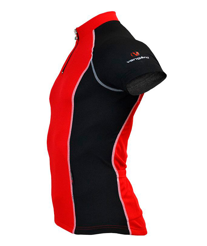 Vang&agrave;rd women's short-sleeved jersey, Red