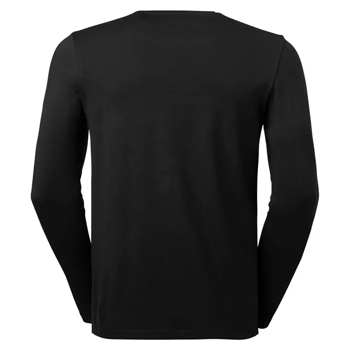South West Leo organic long-sleeved T-shirt, Black, large image number 3
