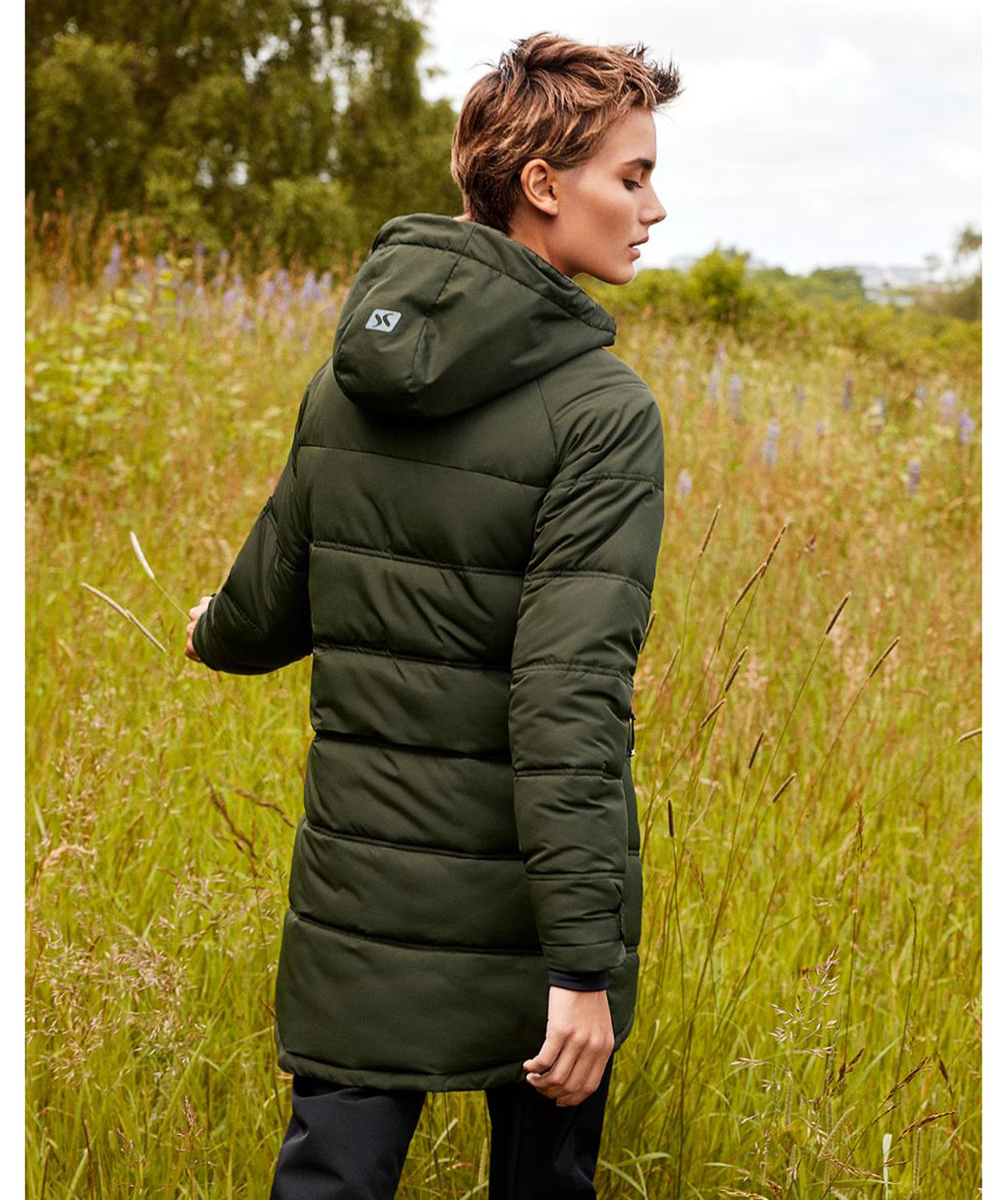 GEYSER women's winter jacket, Olive, large image number 5