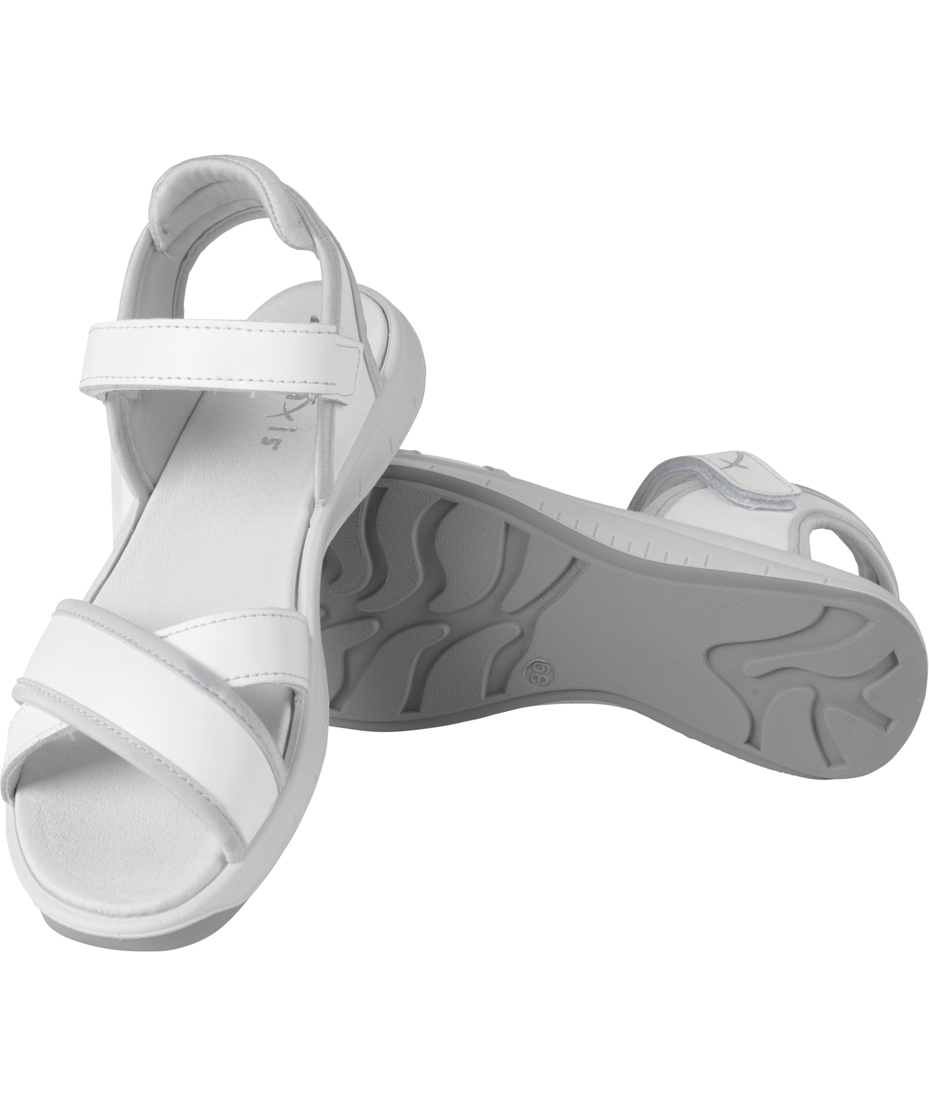 Praxis Garda women's sandals, White, large image number 1