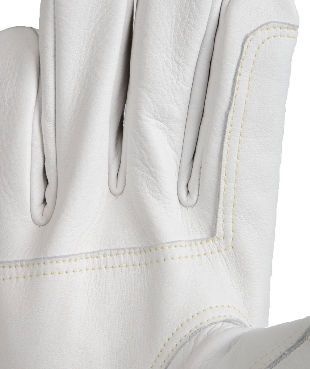 Tegera 88800 leather heat resistant gloves, White, large image number 1