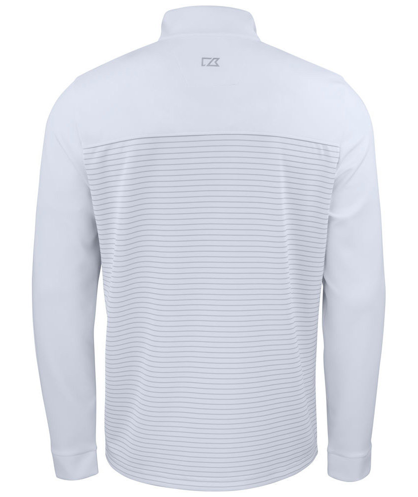 Cutter & Buck Traverse Half Zip, White, large image number 1