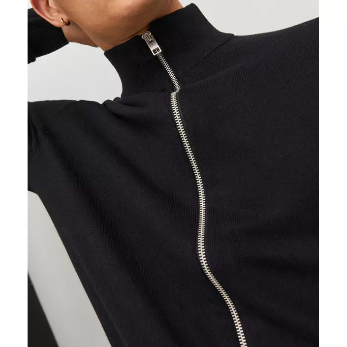 Jack & Jones JJEEMIL stickad cardigan, Svart, large image number 5