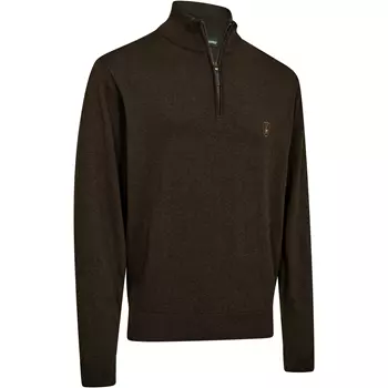 Deerhunter Harrington half zip striktrøje med merinould