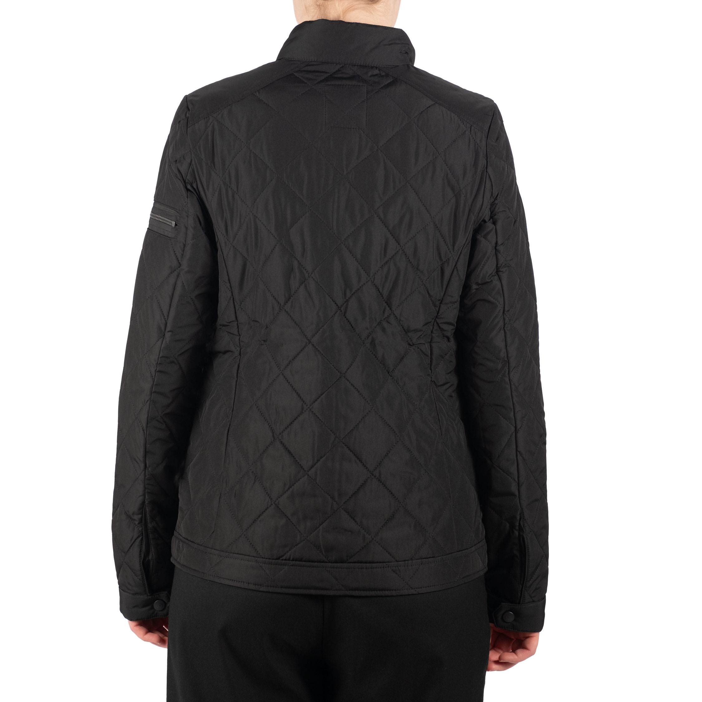 ID Gesteppte Damenjacke, Schwarz, large image number 2