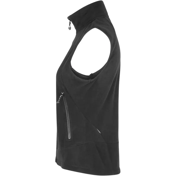 ID Active women's fleece vest, Black, large image number 2
