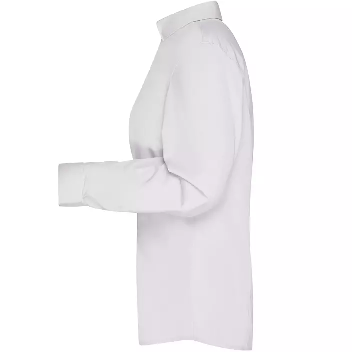 James & Nicholson modern fit women's shirt, White, large image number 3