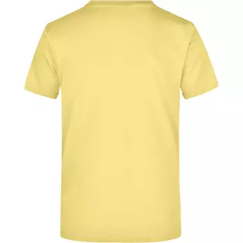 James & Nicholson T-shirt Round-T Heavy, Light-yellow