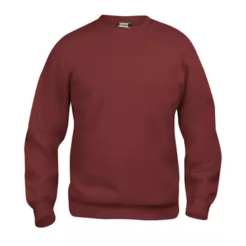 Clique Basic Roundneck sweatshirt, Bordeaux