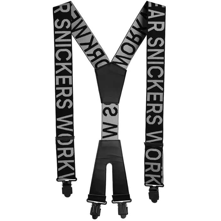 Snickers logo braces, Black/Charcoal, Black/Charcoal, large image number 0