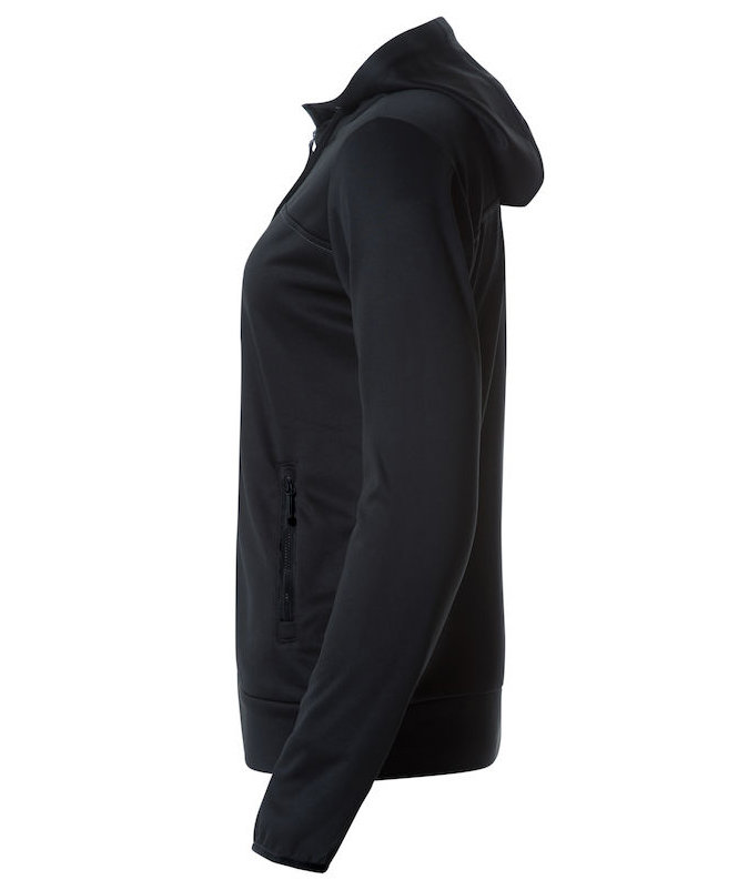 Clique Ottawa women's hoodie, Black, large image number 3