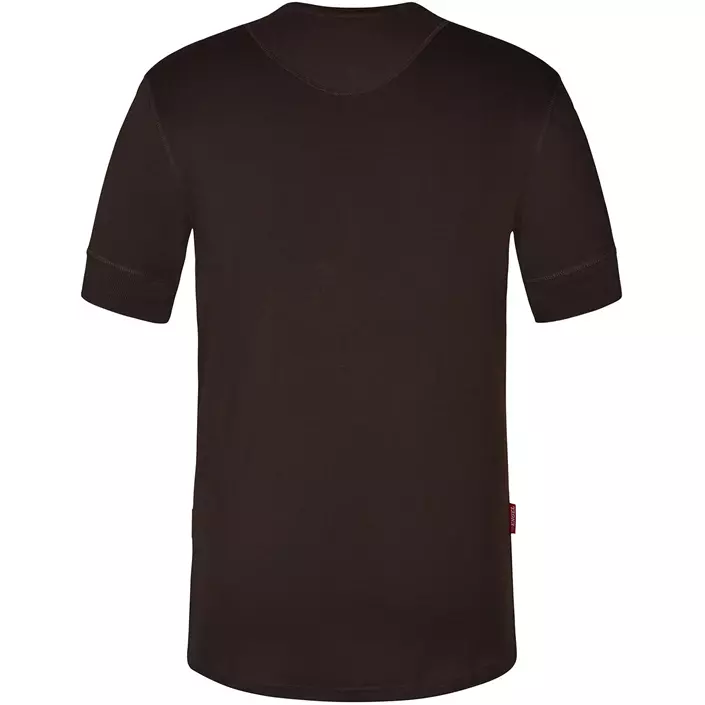 Engel Extend Grandad T-shirt, Mokkabrun, large image number 1