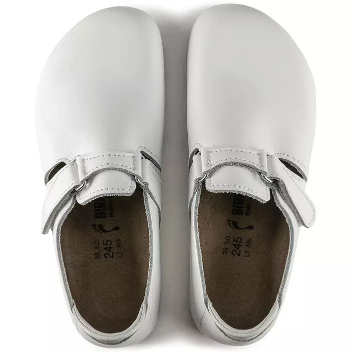 Birkenstock Linz Super Grip Regular Fit work shoes, White, large image number 3