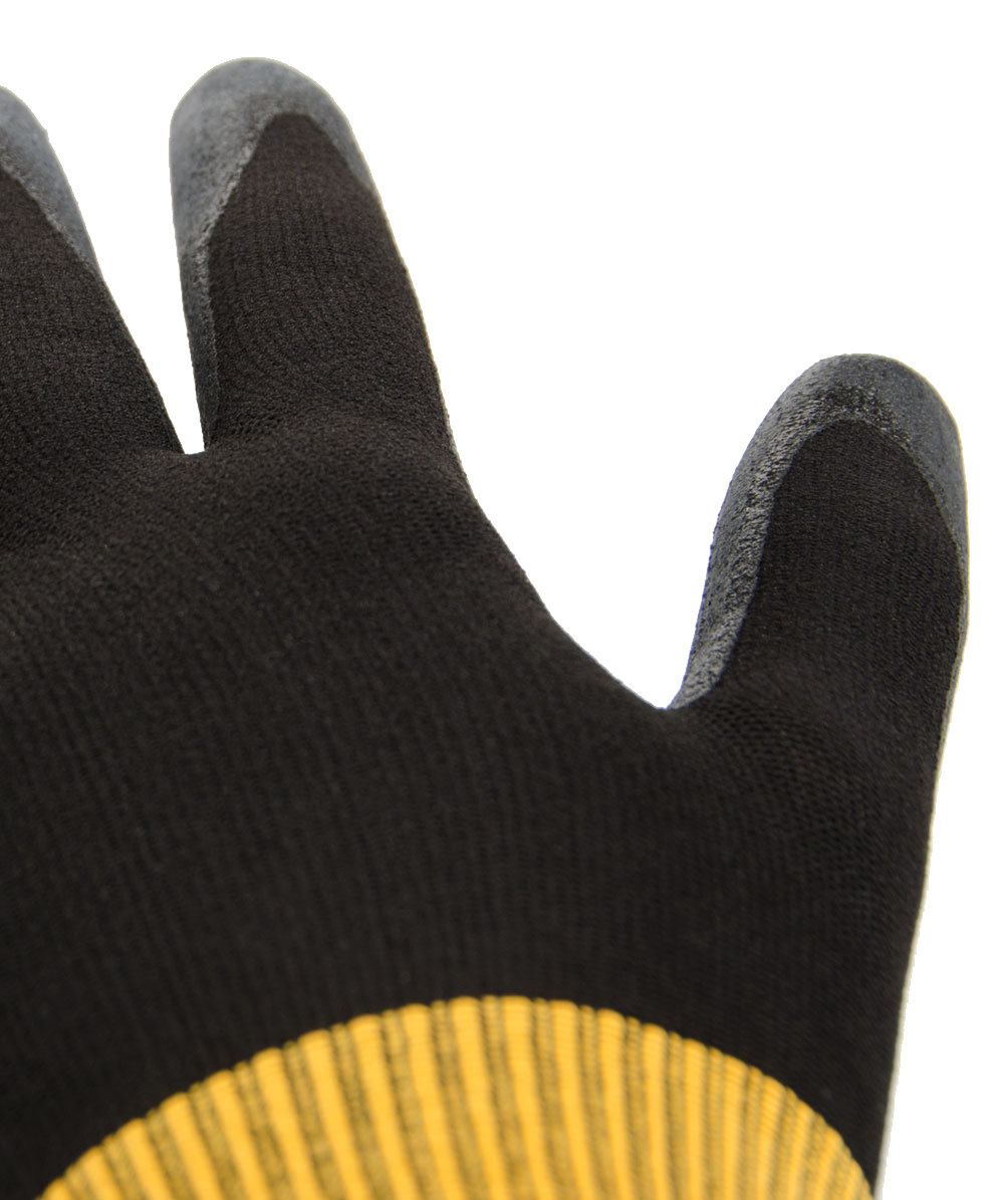 Tegera 8800 Infinity Work Gloves, Black/Yellow, large image number 2
