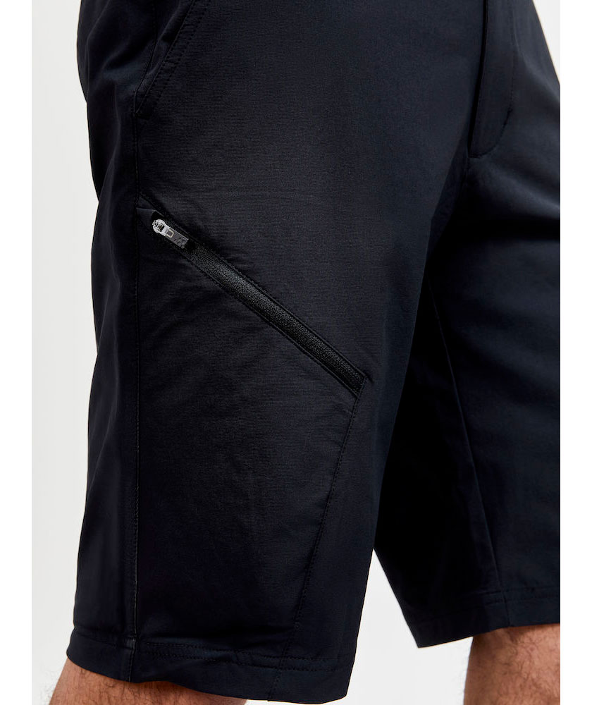 Craft ADV Explore Tech shorts, Svart, large image number 3