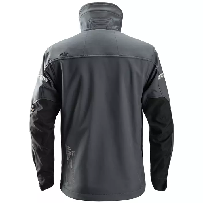 Snickers AllroundWork softshell jacket 1200, Steel Grey/Black, large image number 2