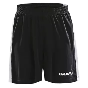 Craft Progress shorts for kids, Black/White