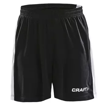 Craft Progress shorts for kids, Black/White